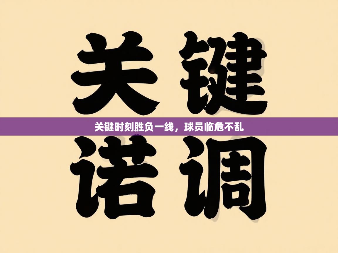 关键时刻胜负一线,球员临危不乱 第2张